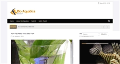 Desktop Screenshot of bio-aquatics.com
